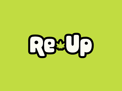 Re-Up | Logo design cannabis design logo shop weed