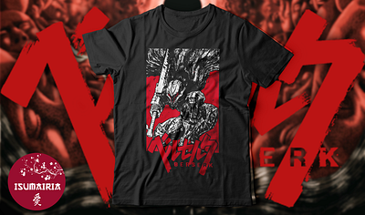 berserk t-shirt design anime berserk t shirt t shirt design