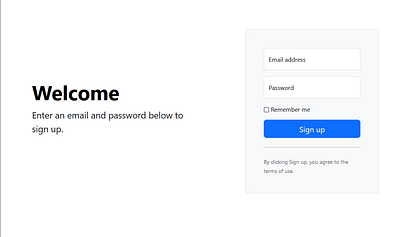 Sign Up Form dailyui