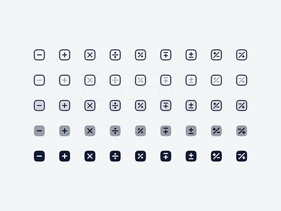 Mathematics Icons bulk divide duotone icon icondesign iconlibrary iconography iconpack icons iconset mathematics mathematicsicon minus multiplication percent plus solid stroke twotone uidesign