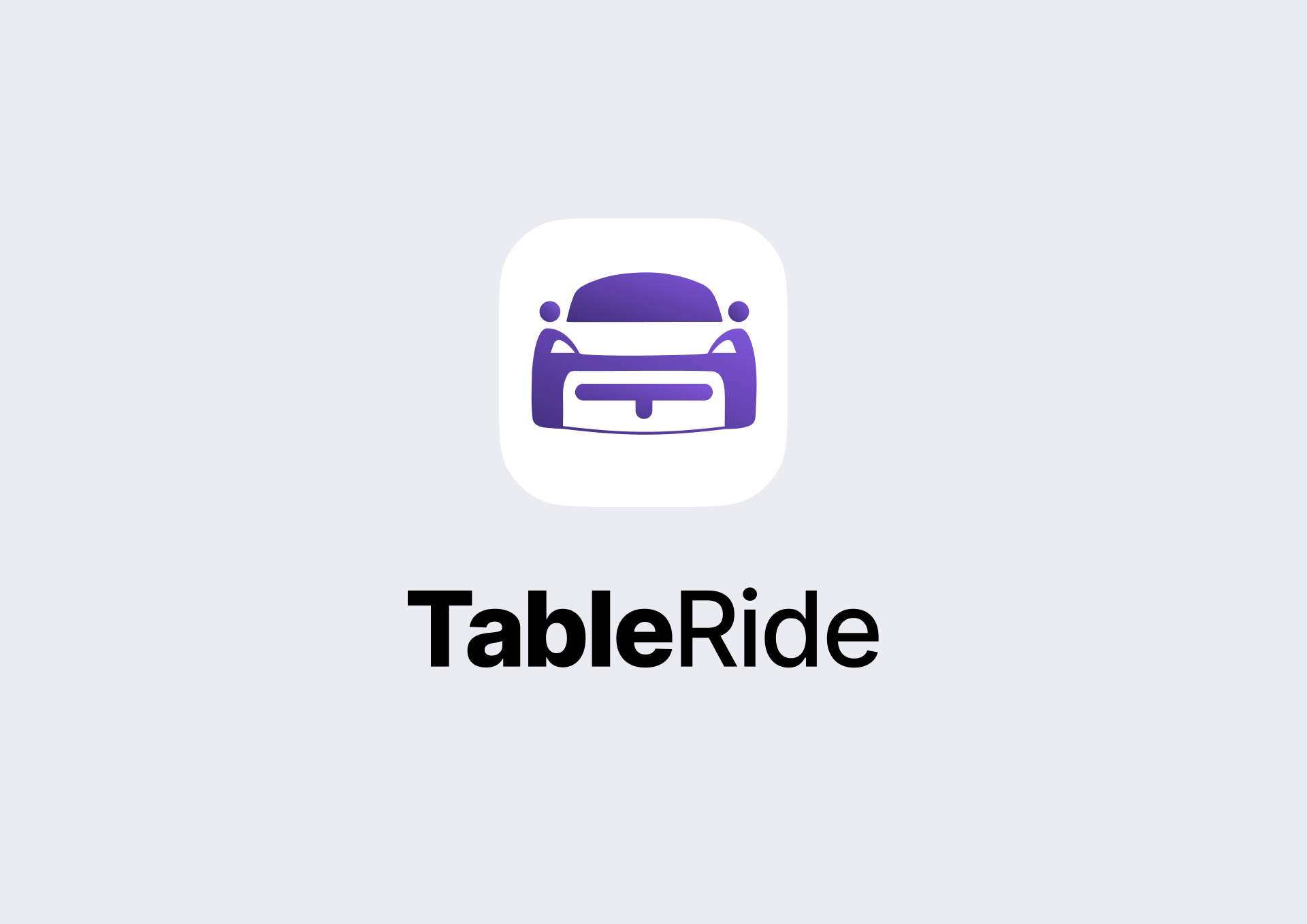 TableRide Identity branding identity illustration logo