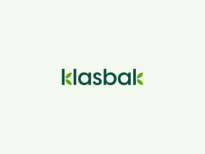 Klasbak branding graphic design logo