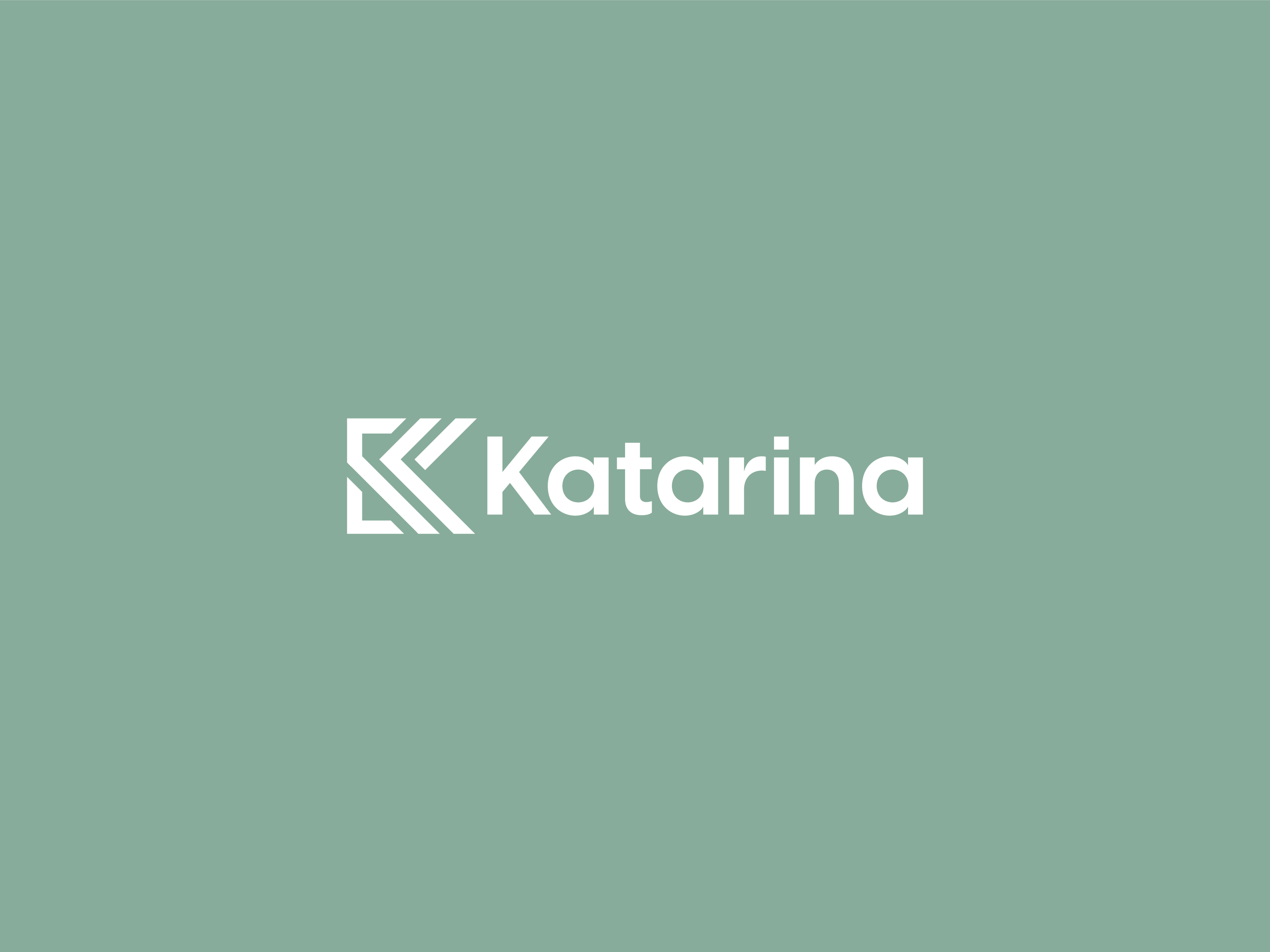 Katarina branding design illustration lettermark logo minimal minimalist typography wordmark