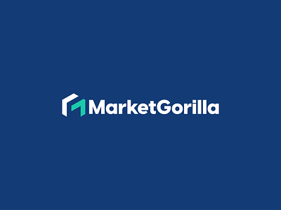 Market Gorilla branding design illustration lettermark logo minimal minimalist typography wordmark