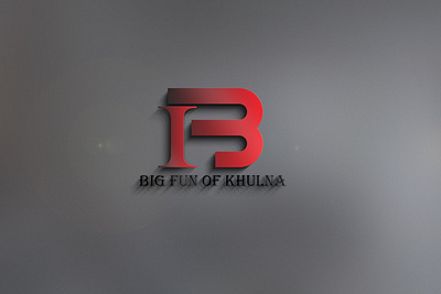 big fun of khulna 3d bast logo design branding graphic design logo logo design