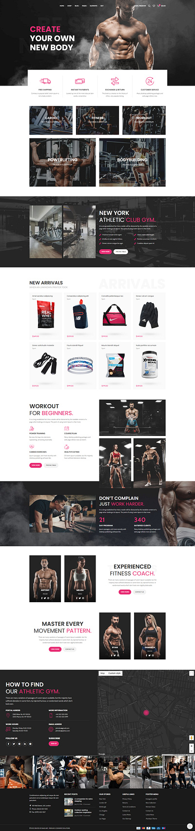 Fitness WordPress Website best website business website design elementor design elementor pro elementor website fashion website fitness website gym website health website professional website responsive website services website ui website design woocommerce website wordpress wordpress elementor wordpress landing wordpress website