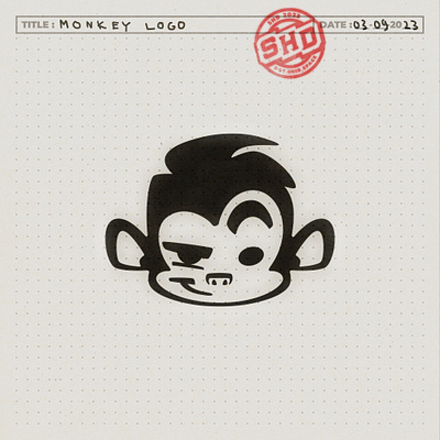 Monkey Logo ape branding cartoon chimp design logo logo design mascot mascot design monkey monkey logo