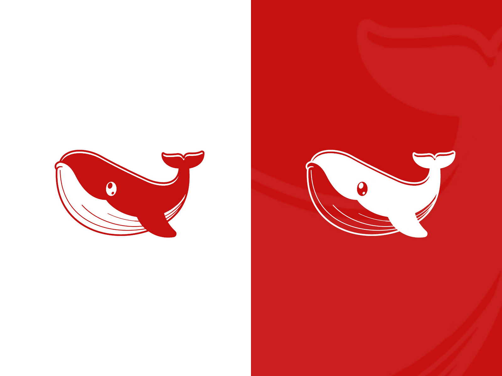 whale monogram concept 1 by Magma on Dribbble