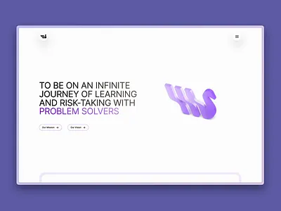 Param Hansa Values --- Website Redesign 3d animation blur branding engineering enterprise frost glassmorphism india motion graphics pink purple spiritual spline ui web design website