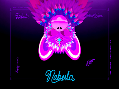 Fortunes Of Treasures - ( Nebula ) 2d after effects animation branding cartoons design fortunes fortunes of treasure graphic design illustration logo monkey motion motion graphics parallax pattern saturn toons treasures vector