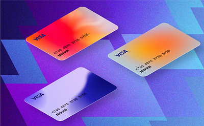 Custom Credit Card Design - A Fusion of Style and Security 💳✨ 3d animation branding design graphic design illustration logo motion graphics ui vector