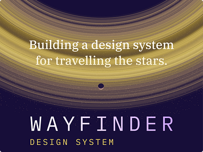 Wayfinder Design System app branding chakra code design design systems figma javascript react typography ui ux