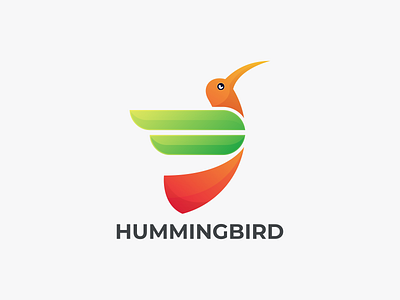 HUMMING BIRD bird coloring branding design graphic design humming bird humming bird coloring icon logo