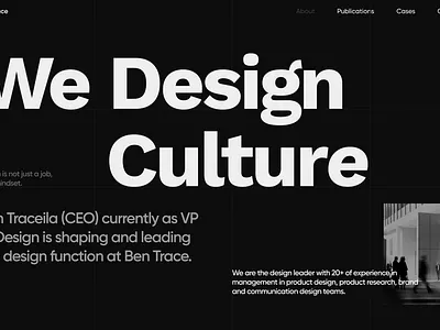 Design Agency Landing Page agency daily ui design landing page ui uiux web design