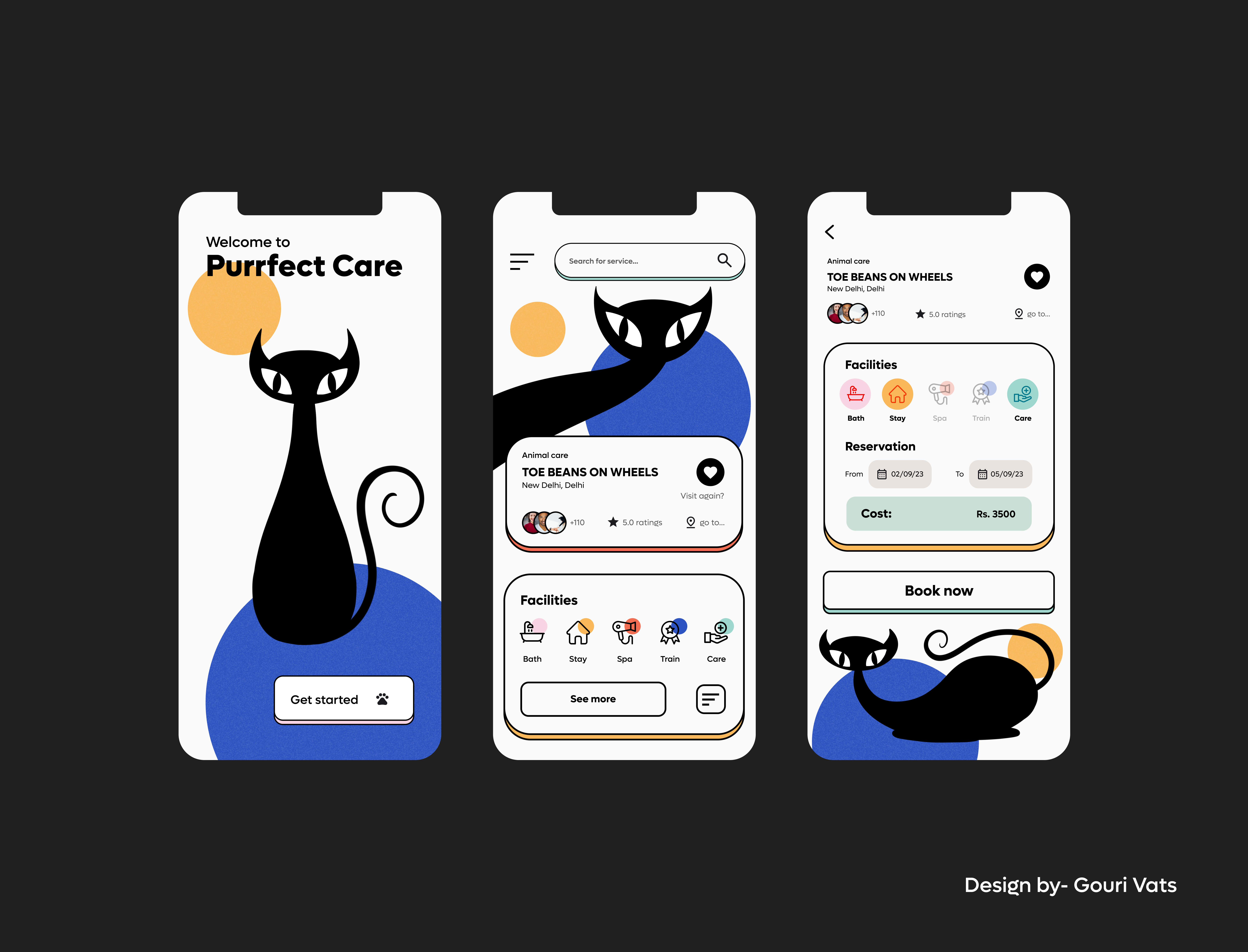 Pet App animation app app design branding design figma graphic design illustration logo motion graphics pet app procreate typography ui uidesign vector