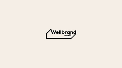 Wellbrand logo 3d ad art black branding business company creative design graphic design illustration line logo logofolio logotype modern portfolio sale square vector