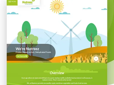 Nutreez website design branding graphic design logo ui web design web development