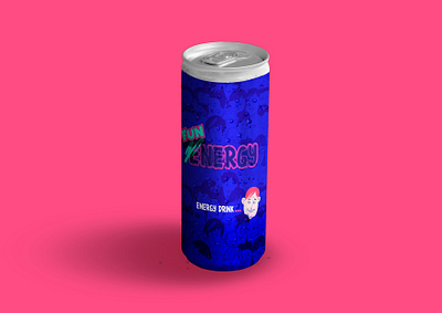 Energy Drink animation artwork branding design designer graphic graphic design illustration logo motion graphics packaging ui
