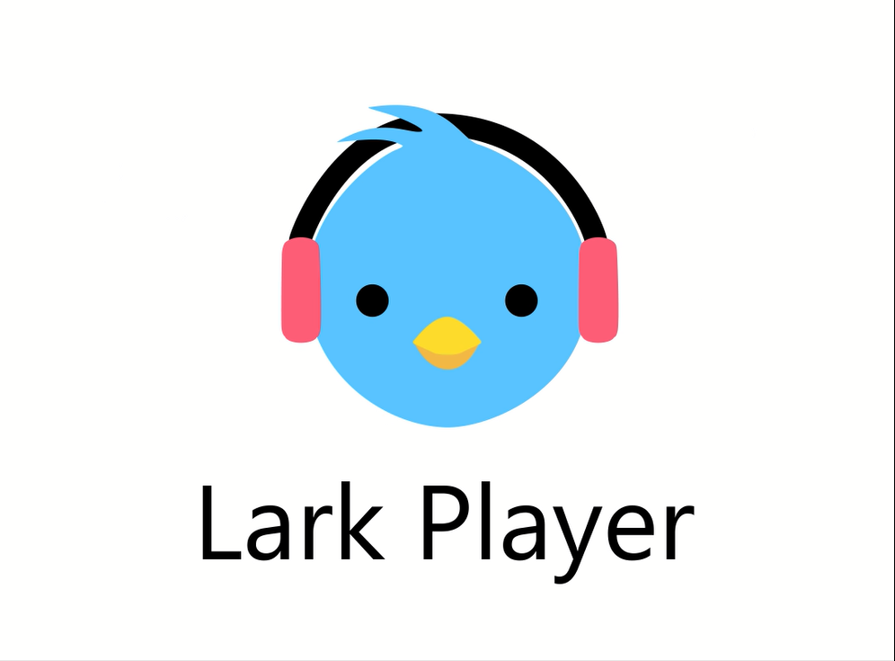 Lark Player - Logo Animation 2d 2d animation after effects animated logo animation brand animation branding gif gif animation intro logo logo animation logo reveal motion motion design motion graphics music reveal