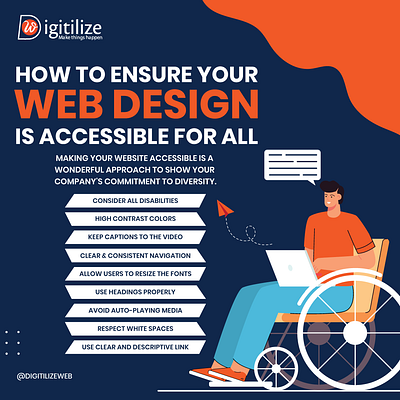 How to ensure your web design is accessible for all accessibilityforall androidappdevelopmentuk best web design company branding design graphic design illustration inclusivewebdesign logo mobileappdevelopmentuk motion graphics ui webdesign webdesigncompanyuk webdevelopmentuk website development