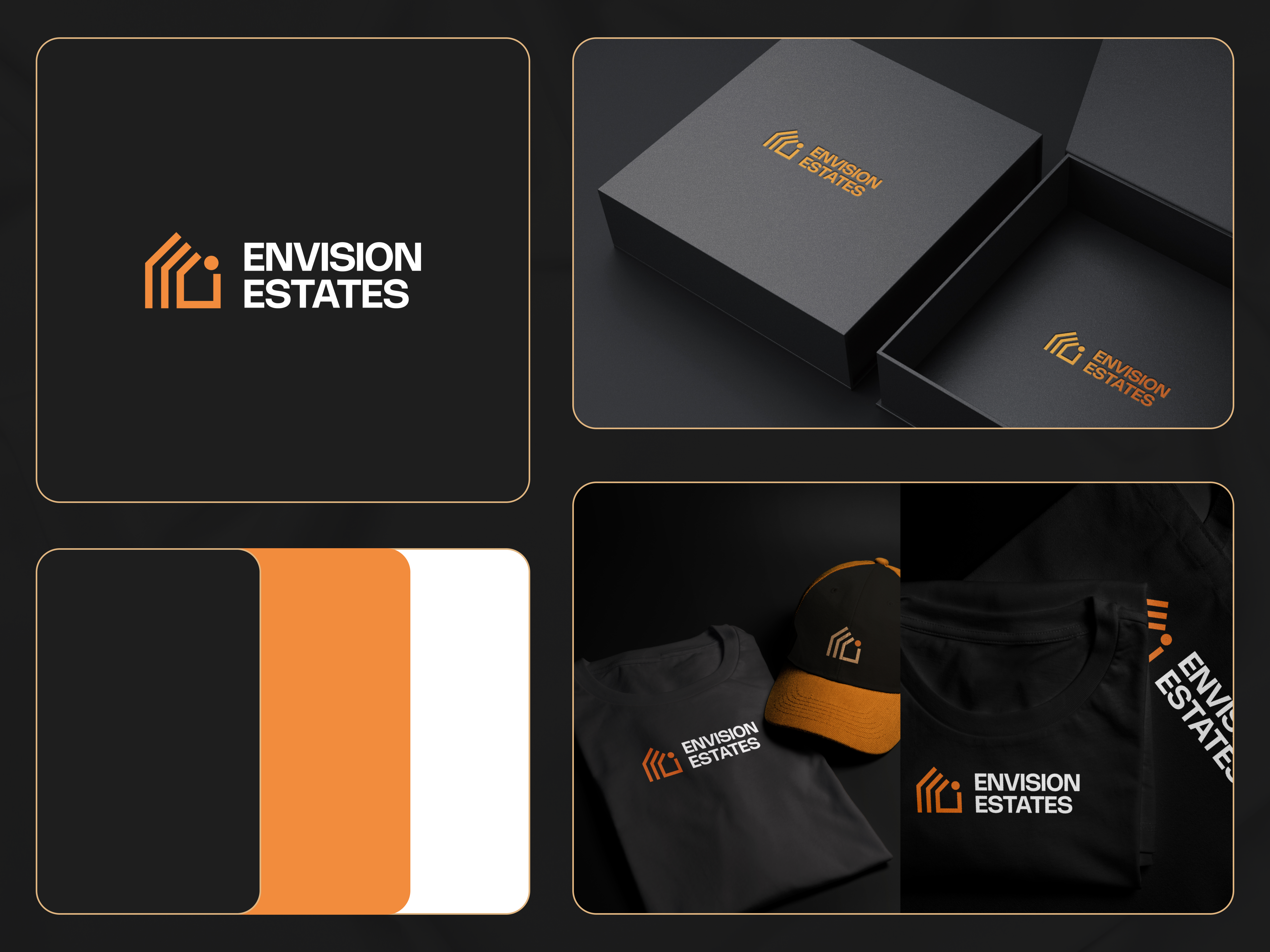 Envision Estates | Real Estate Branding agency logo brand identity branding building logo business company logo home logo house logo identity logo logodesign property logo property management real estate agenct real estate branding real estate logo realtor symbol