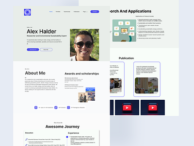 Personal Website branding design logo ui ux