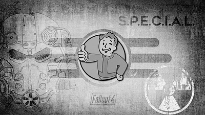 Fallout fan icon animation dude the character vector