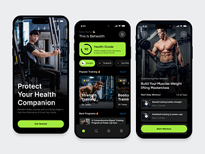 Fixal - Fitness Mobile App by Fanka for Korsa on Dribbble