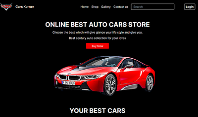 Cars Koner Web App cars next js tailwind css webapp website