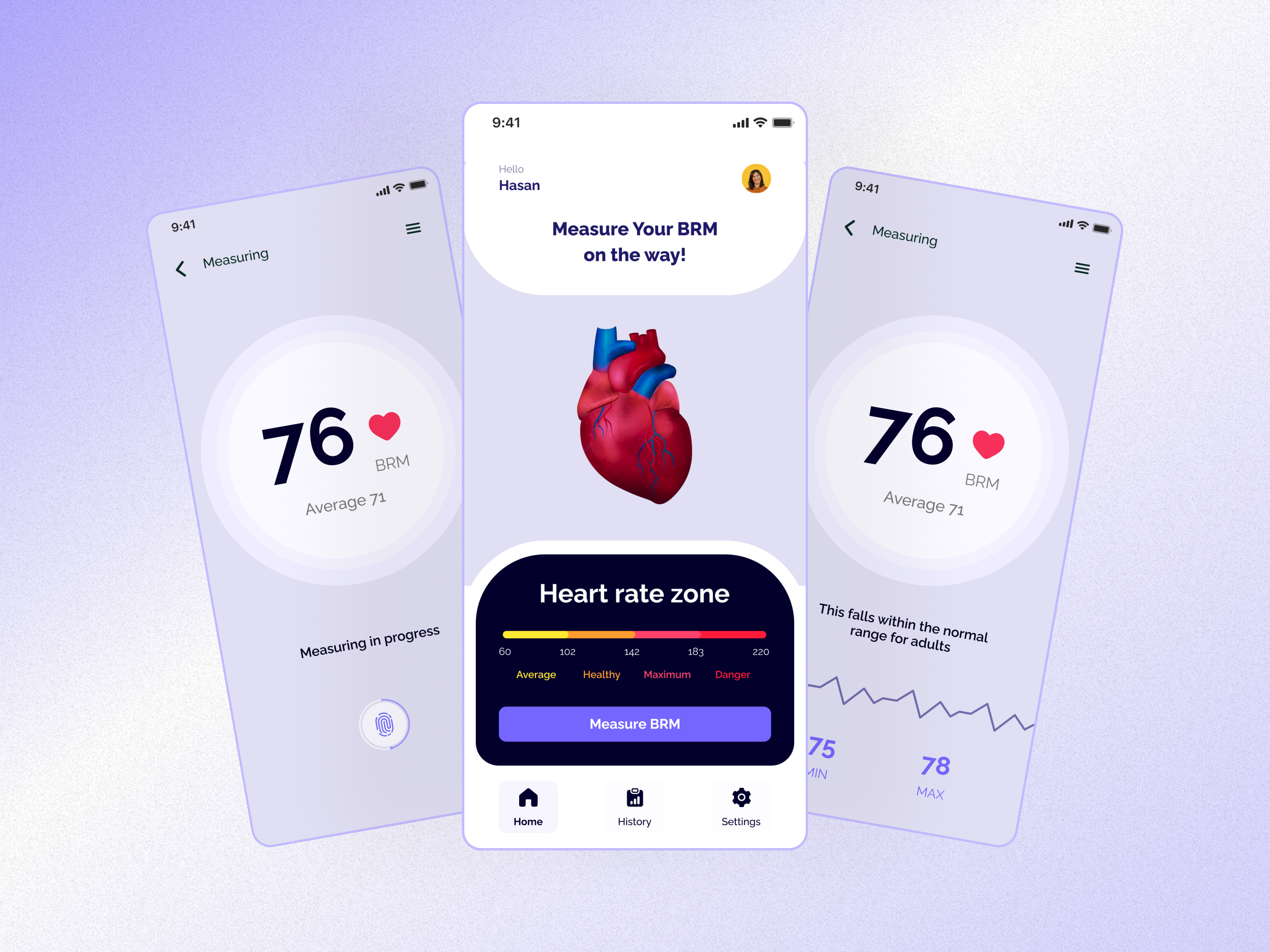 Monitorium Heart rate monitoring mobile app by Creatibuzz Mobile for
