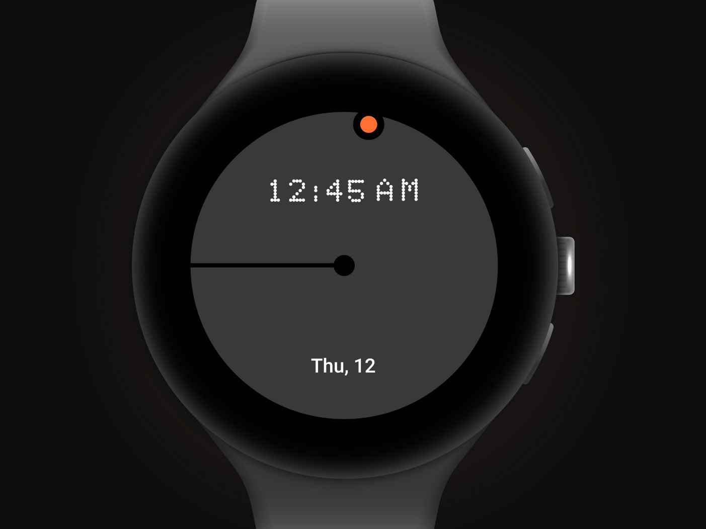 Minimal Watch face by Vimal on Dribbble