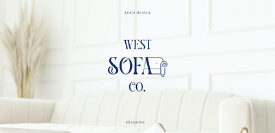 Logo Design - West Sofa Co.- branding graphic design logo logotype social media typography