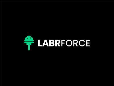 LabrForce - Logo and Brand Design 🎨 branding design graphic design icon illustration logo logo design ui vector