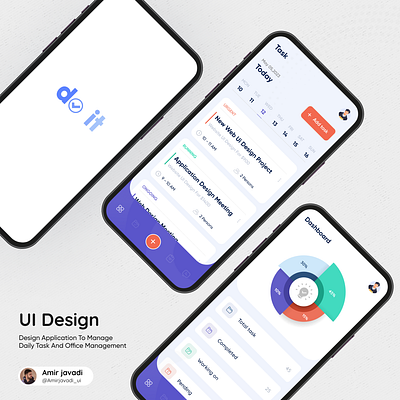 Do it Application Ui Design app app design app ui design do it graphic design ui uxui