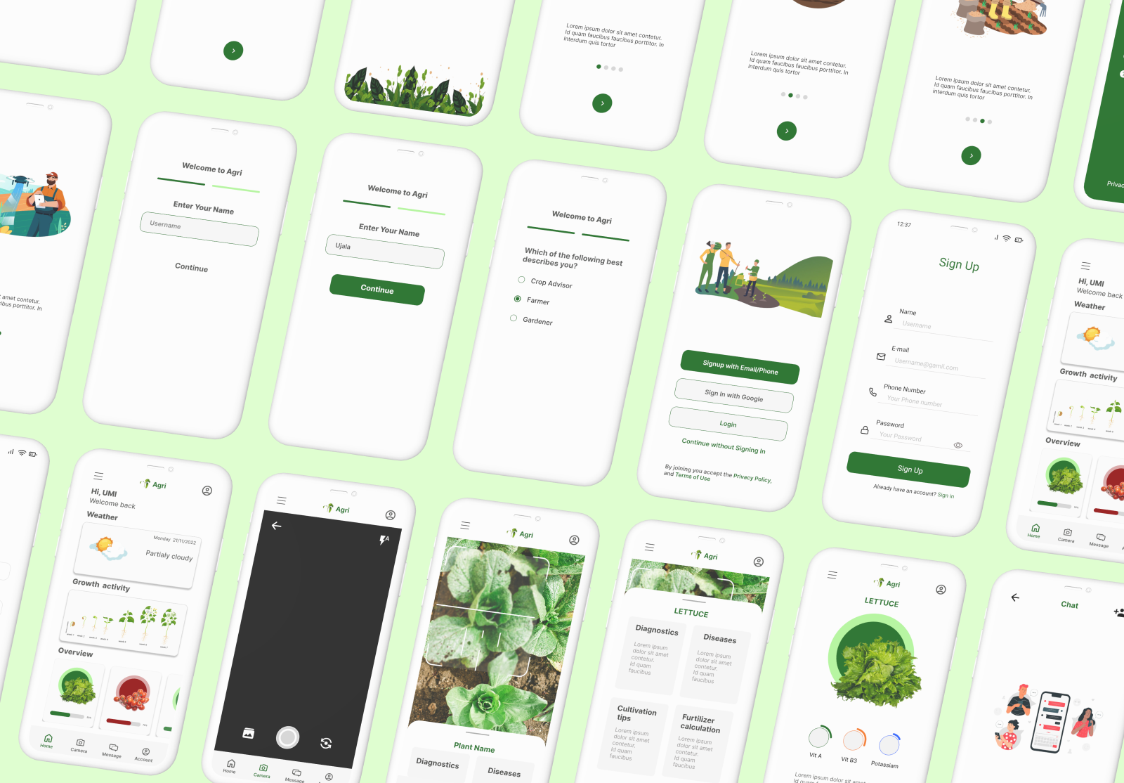 Agrio App by Ujala Akmal on Dribbble