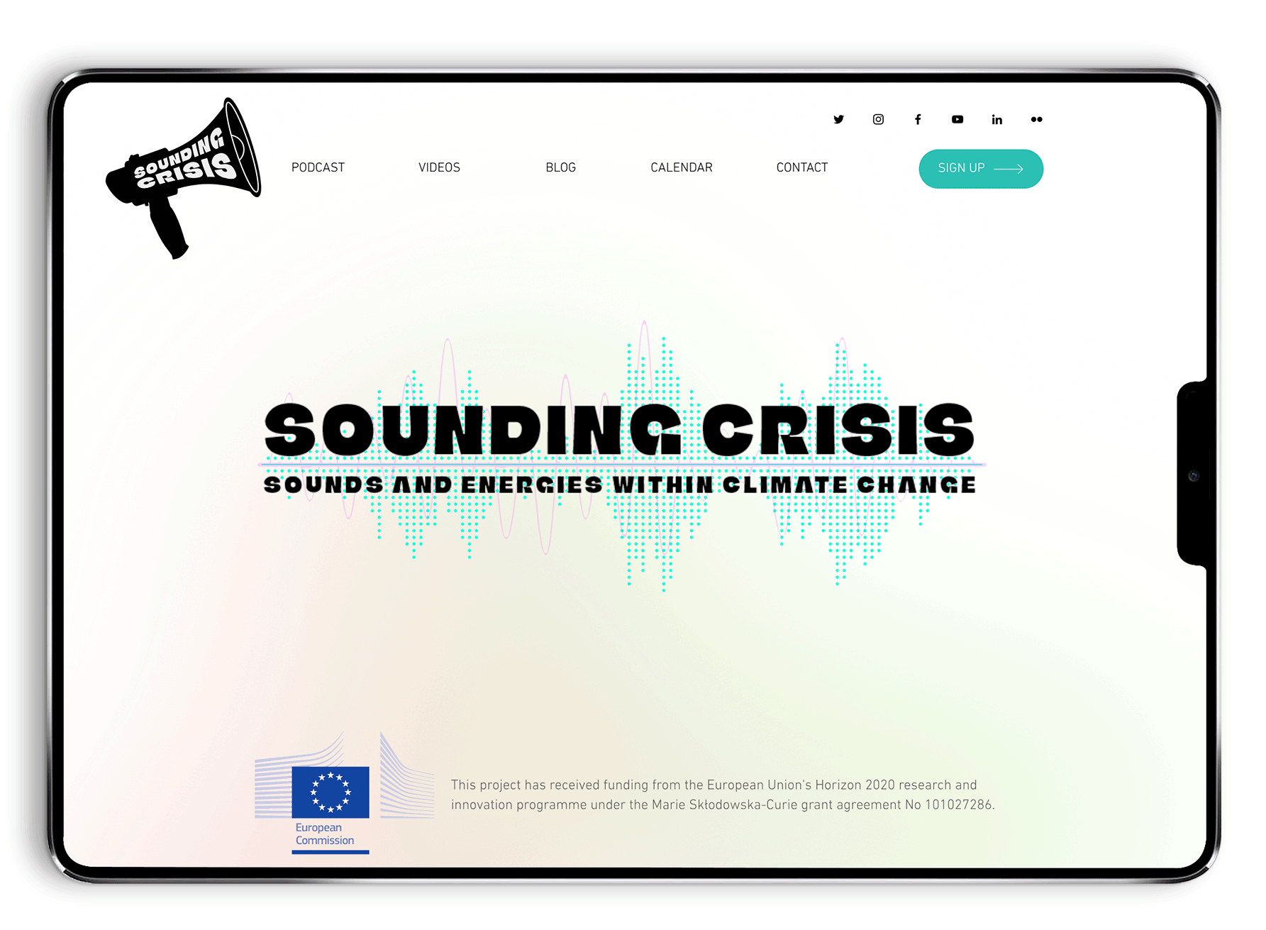Sounding Crisis design logo motion graphics otavio otavio santiago otavio santiago design sounding crisis visual identity web project webdesign