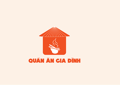 Nhận diện Quán Ăn Gia Đình branding graphic design logo