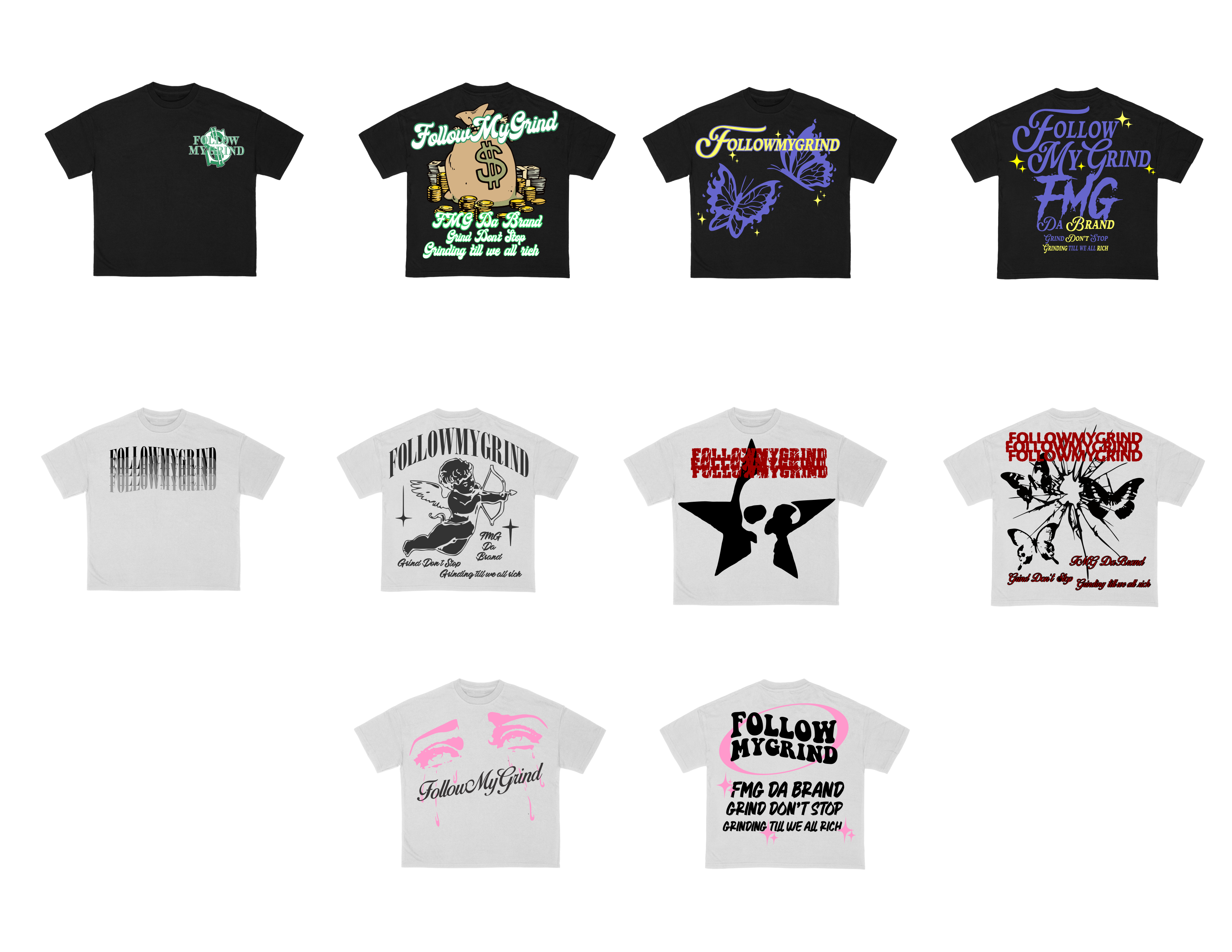 Example of Graphic Streetwear Clothing Brand Design