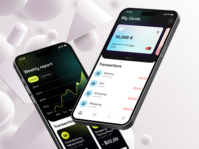 Coin Bank App app mobile ui ux