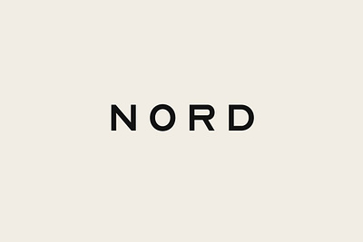 NORD - Minimal Display Typeface font