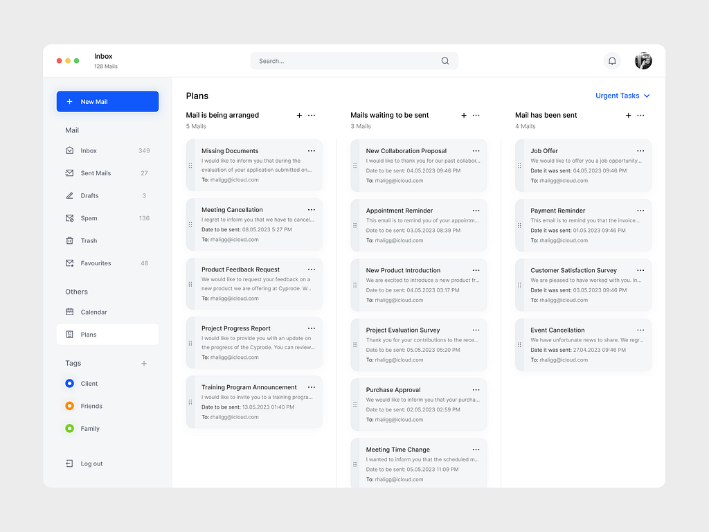 Plans Dashboard 🏻 by Umut Sahin on Dribbble