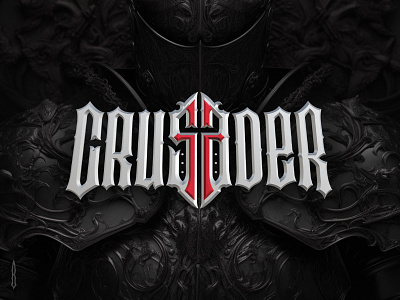 Crusader black metal font black metal logo crusader dark lettering dark logo death metal logo game dev game logo gothic gothic logo lettering art lettering logo medival art medival font medival logo metal logo sword tattoo logo templar warrior