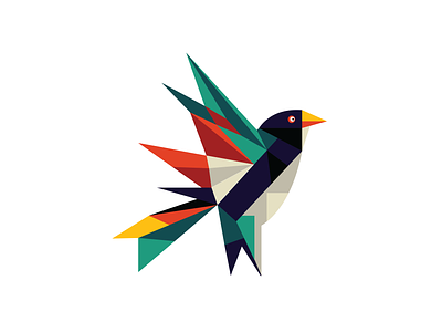 Bird bird bird art branding design geometric birt graphic design illustrations logo motion graphics