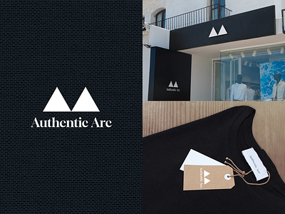 Authentic Arc brand identity branding design logo