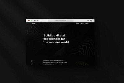 Design agency website agency design agency it agency landing page portfolio single page design ui web page