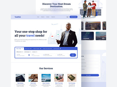 Travel Hub Landing Page