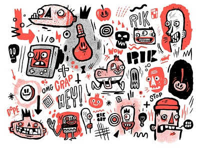 Doodles applepencil illustration ipadpro procreate sketch sketchbook