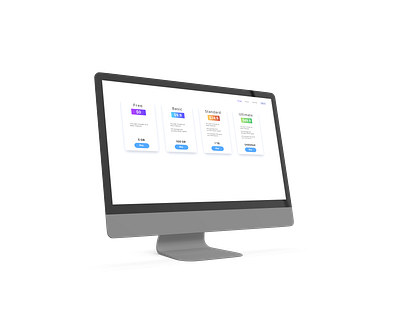 Choose Your Data Plan beautiful gradient cards design friendly colors network carrier pricing card pricing plan simple ui ui ux