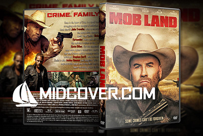 Mob Land (2023) DVD Cover design dvd dvdcover dvdcustomcover photoshop