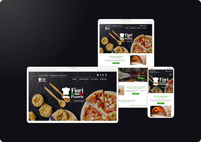 Responsive Restaurant Webdesign